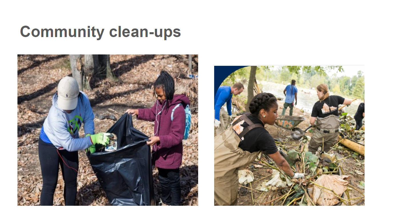 Teen Aglow Community Clean Up